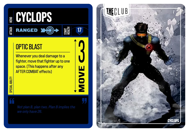 The Unmatched Club | Fan Deck - Cyclops