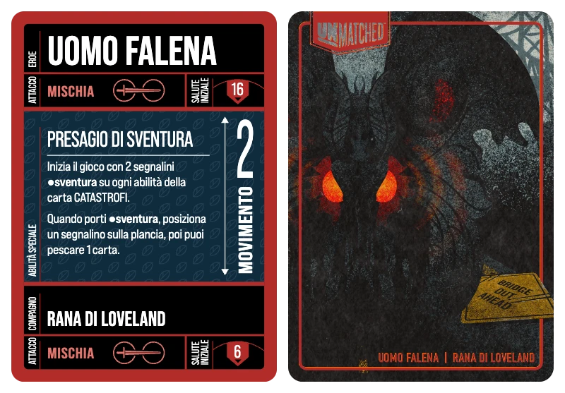 The Unmatched Club | Fan Deck - Uomo Falena
